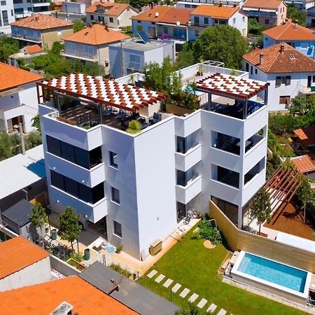 Apartamento Shell Sky Luxury Penthouse With Private Pool Zadar Exterior foto