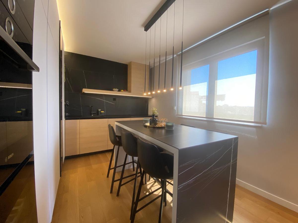 Apartamento Shell Sky Luxury Penthouse With Private Pool Zadar Exterior foto